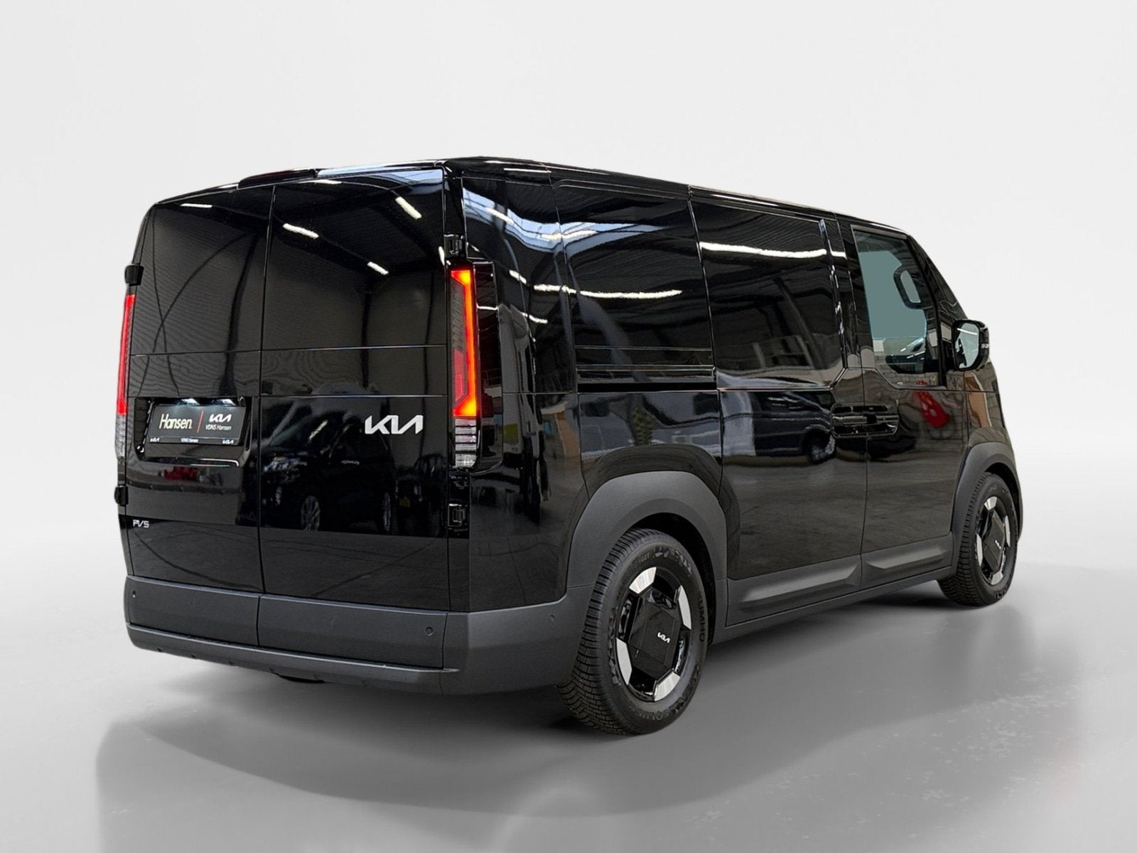 Kia PV5 Cargo PV5 L2H1 4D Elite Executive 71 kWh I Levertijd, Auto's, 660 min, Zwart, 71 kWh, Origineel Nederlands