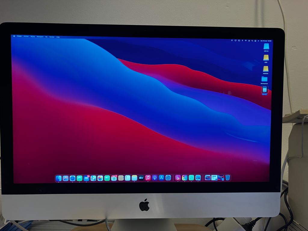 Imac 27 inch 5k 24/1T Late 2014  + Wireless Keyboard+Mouse, Computers en Software, Apple Desktops, Ophalen, 32 GB, SSD, IMac