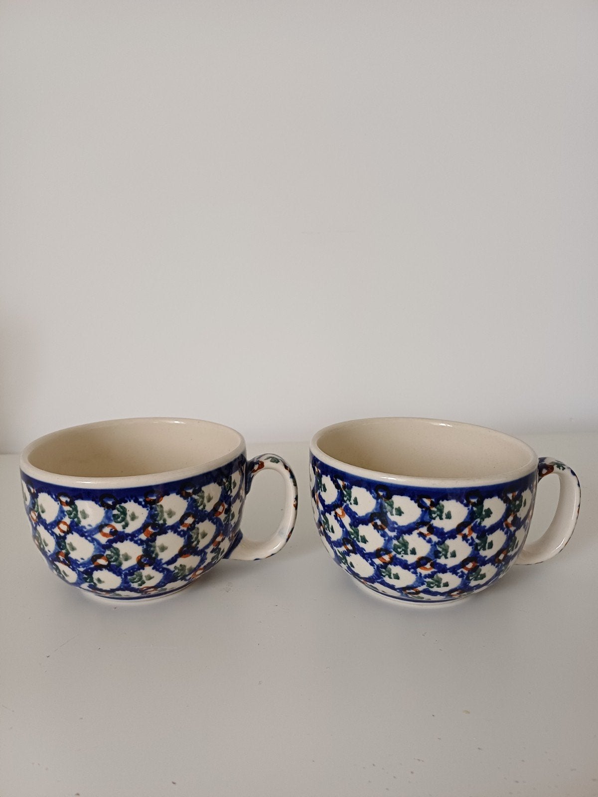 Oude koffiekopjes /Bunzlau, Ophalen of Verzenden
