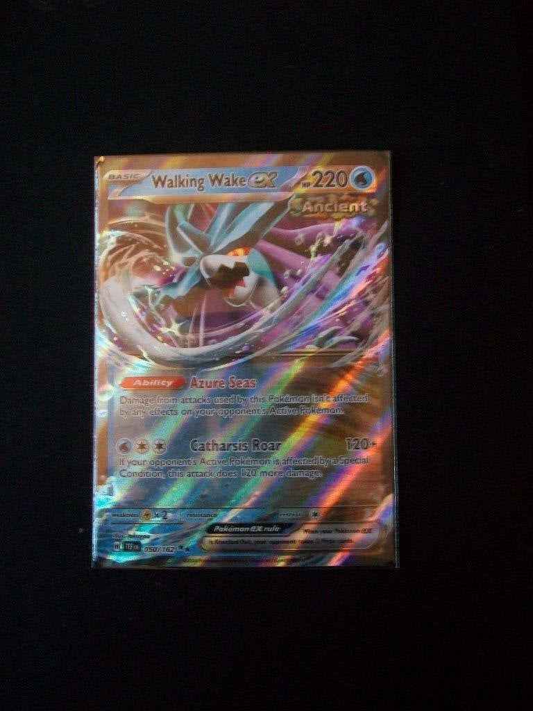 5696: Nieuwe Pokemonkaart WALKING WAKE EX HP 220 (050/162), Verzenden, Nieuw, Losse kaart, Foil
