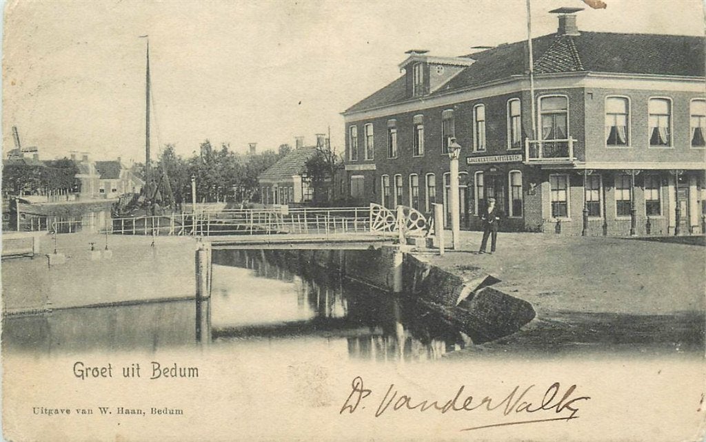 379-208-027 Bedum, Verzenden, Voor 1920, Groningen