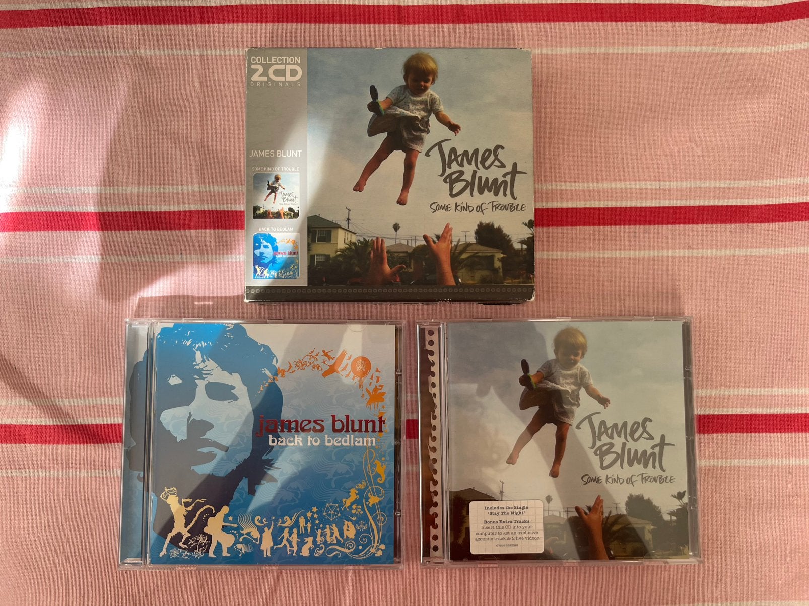 James Blunt, back to bedlam/some kind of trouble, Ophalen of Verzenden, Zo goed als nieuw
