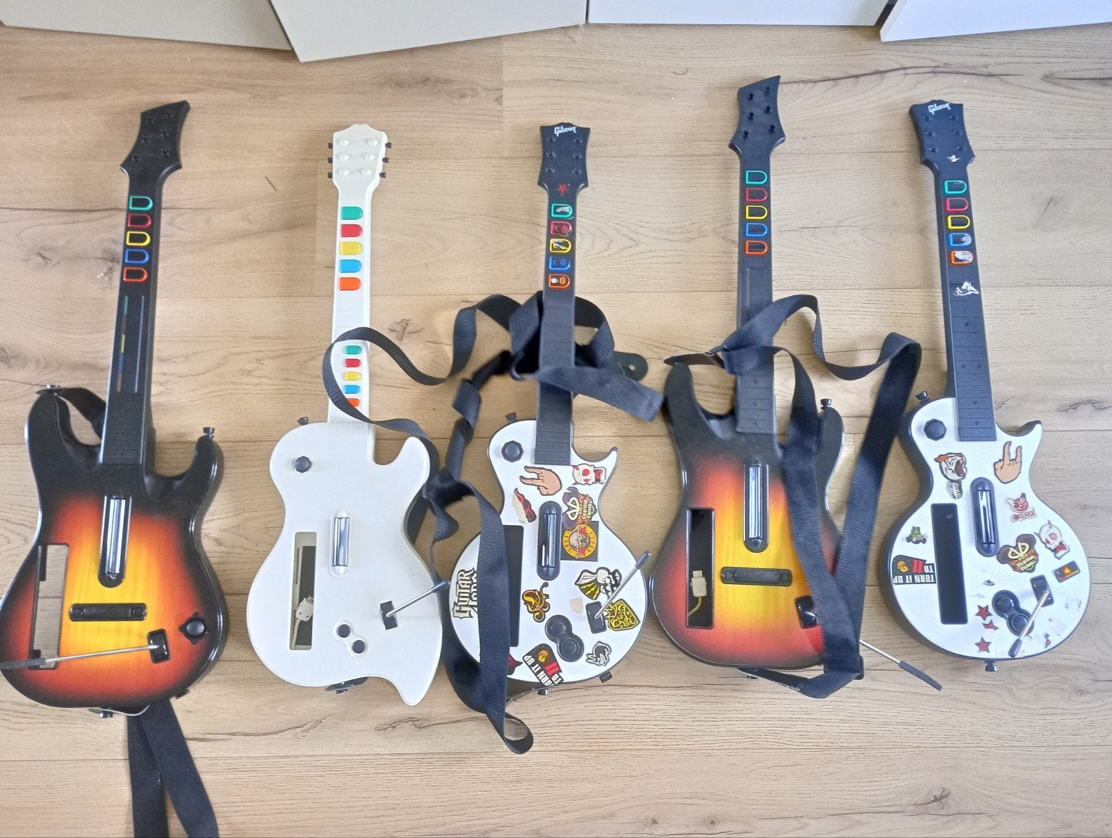 Nintendo wii gitaren, Ophalen, Gebruikt, Zonder controller