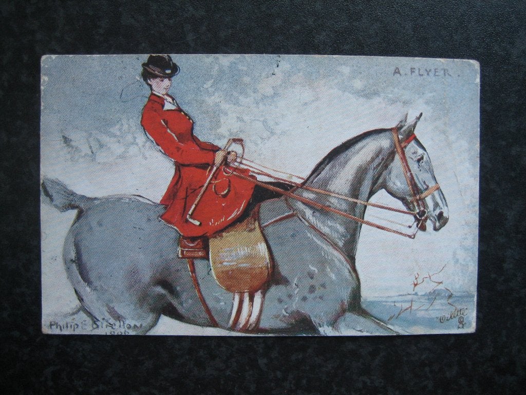 VOSSENJACHT  Tuck's postcard 2765 Hunting, Ophalen of Verzenden, Voor 1920, Voertuig