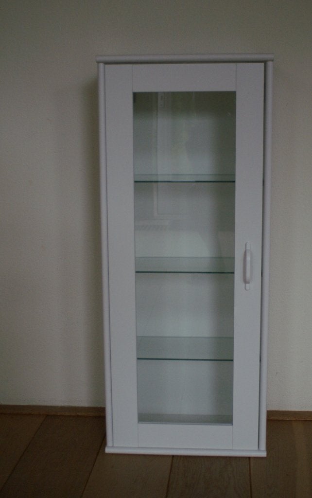 Ikea vitrinekast Tockarp, Ophalen, Minder dan 50 cm, Met deur(en), Zo goed als nieuw