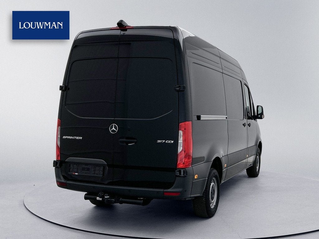 Mercedes-Benz Sprinter 317 1.9 CDI L2H2 Pro 3500kg trekhaak, Automaat, Euro 6, 4 cilinders, Zwart