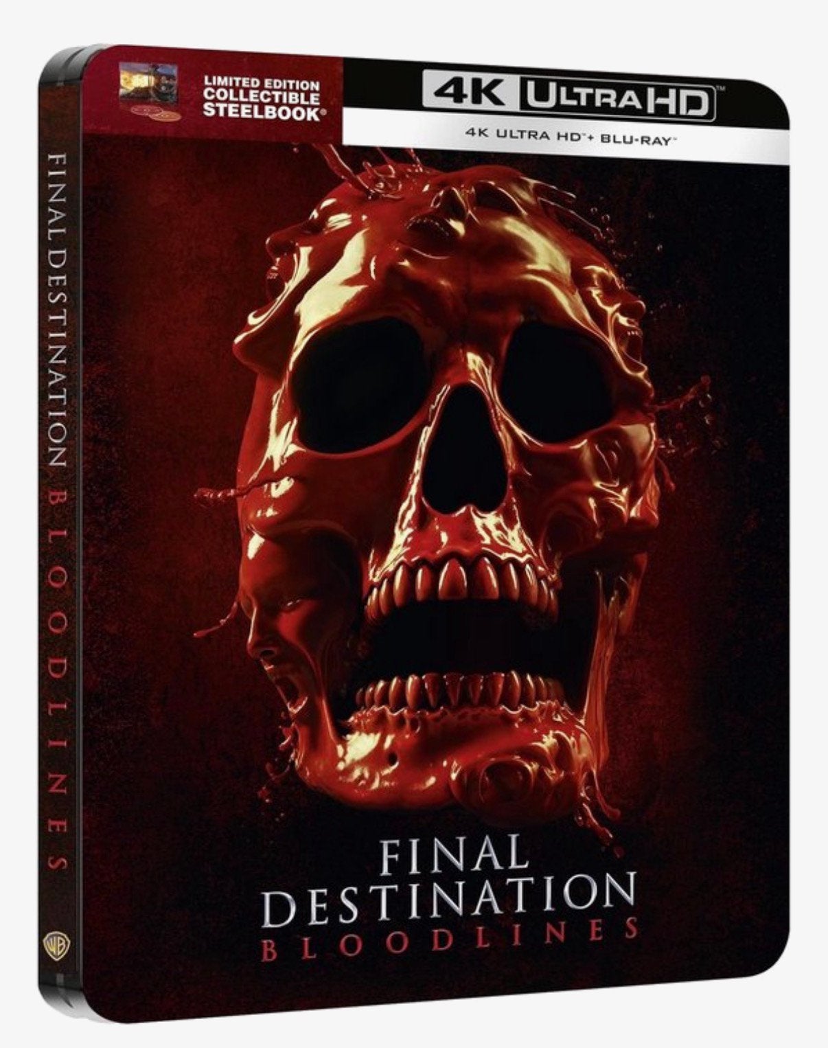 Final destination bloodlines steelbook, Cd's en Dvd's, Blu-ray, Verzenden, Nieuw in verpakking, Horror