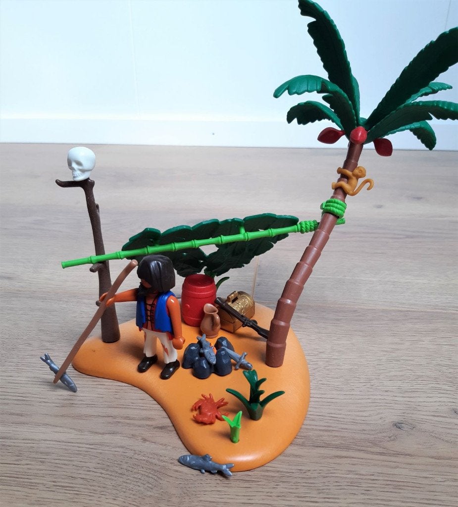 Playmobil 5138 Schipbreukeling, compleet!, Kinderen en Baby's, Speelgoed | Playmobil, Pirates, Complete set, Ophalen of Verzenden