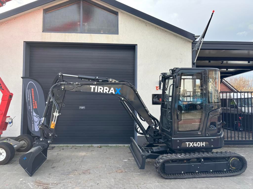 Tirrax tx40h minigraver, Ophalen of Verzenden, Graafmachine