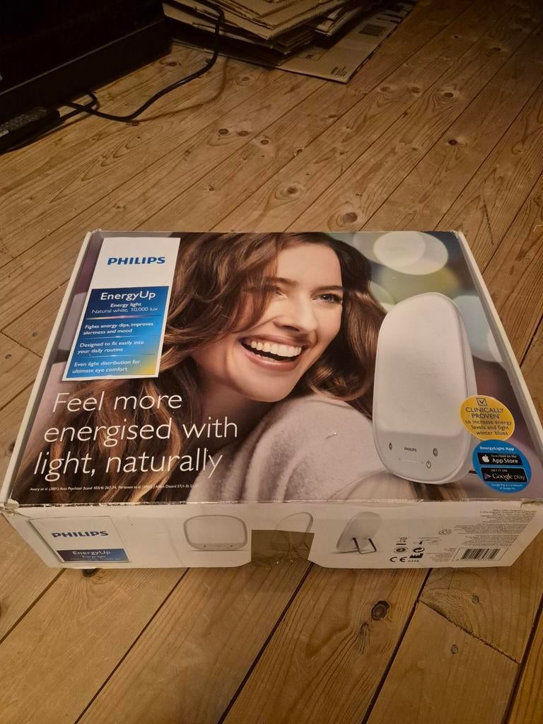 Philips EnergyUp HF3419/01 Energielamp Lichttherapie, Witgoed en Apparatuur, Persoonlijke-verzorgingsapparatuur, Ophalen of Verzenden