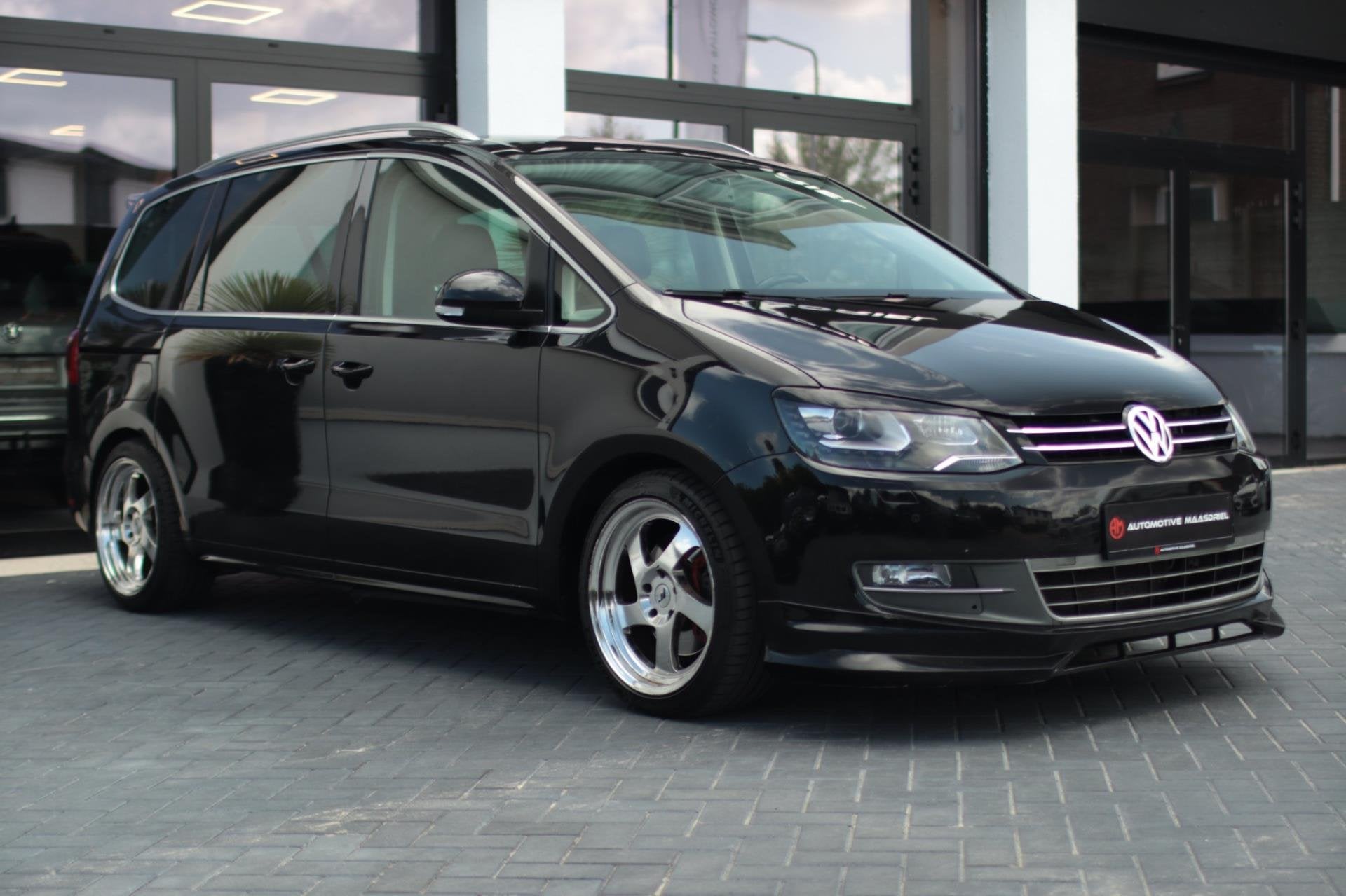 Volkswagen SHARAN 2.0 TSI Highline |7pers|DSG|Pano|Xenon|Nav, Auto's, Volkswagen, Euro 5, Gebruikt, 7 stoelen, Zwart