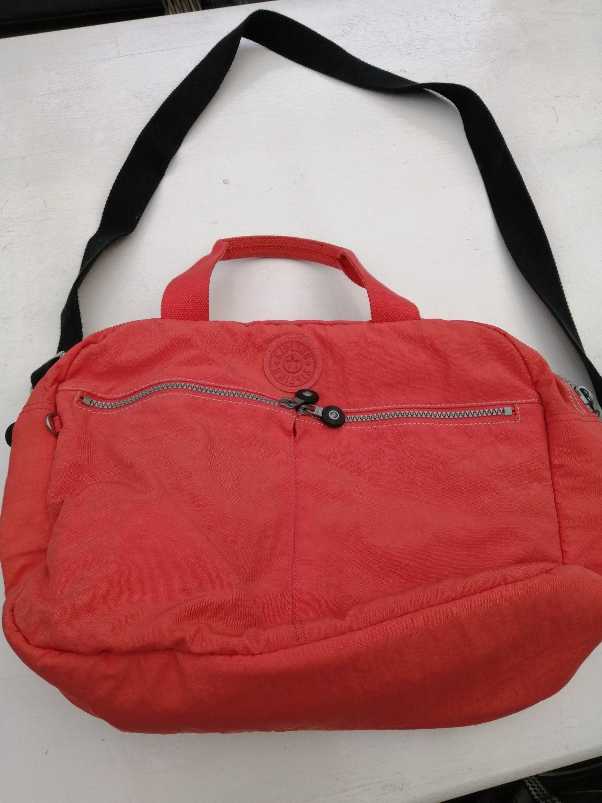 Mooie rode Kipling tas voor functioneel gebruik, Ophalen of Verzenden, Gebruikt, Rood