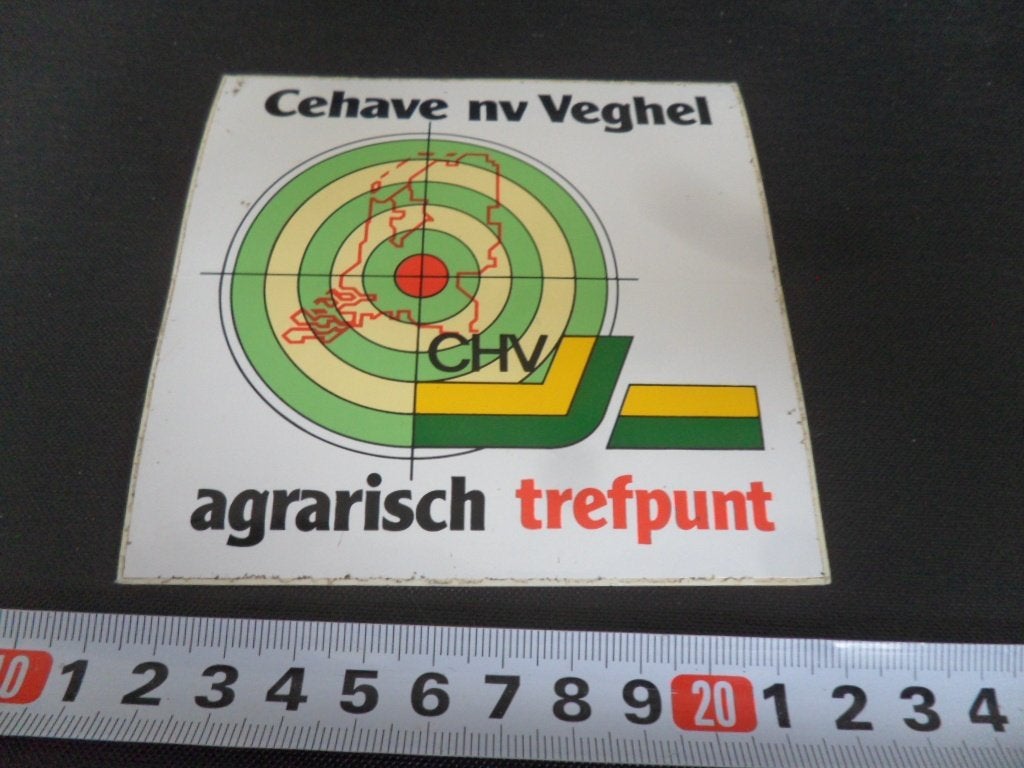 sticker Veghel Cehave nv Agrarisch trefpunt, Verzamelen, Ophalen of Verzenden, Zo goed als nieuw