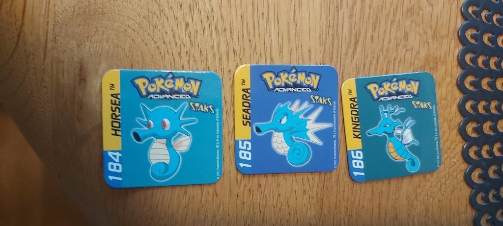 magneten speelgoed pokemon Horsea Seadra Kingdra, Ophalen of Verzenden, Nieuw, Overige merken
