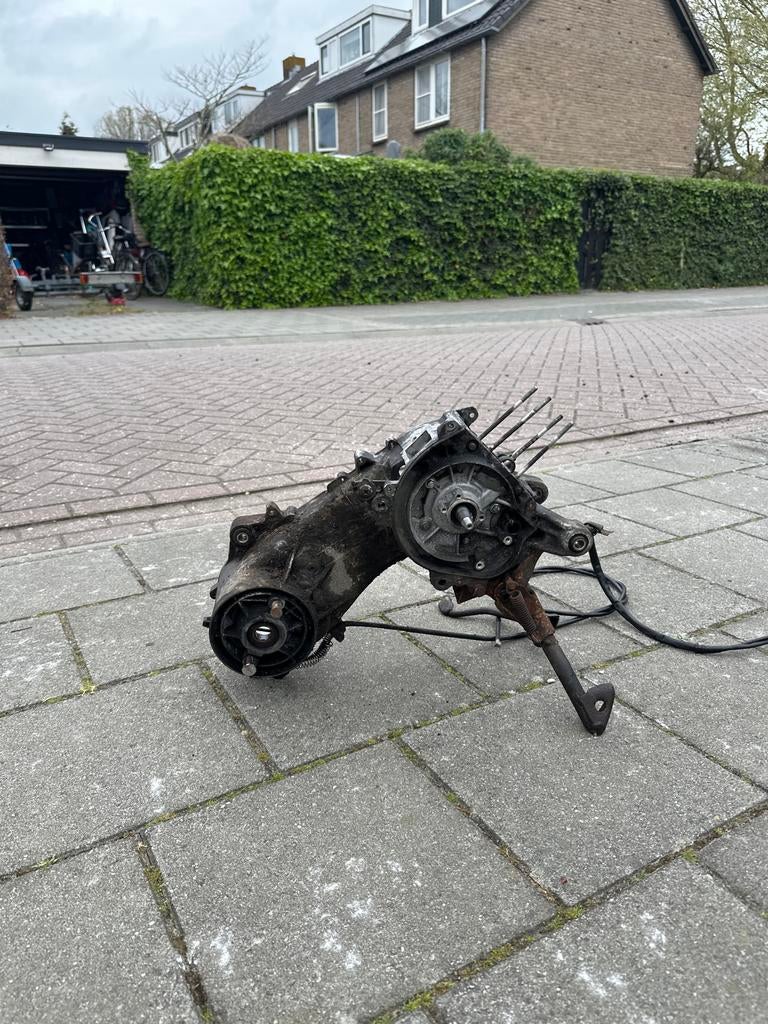 2t karter onderdelen met achterrem en krukas, Ophalen, Gebruikt, Blok, Overige merken