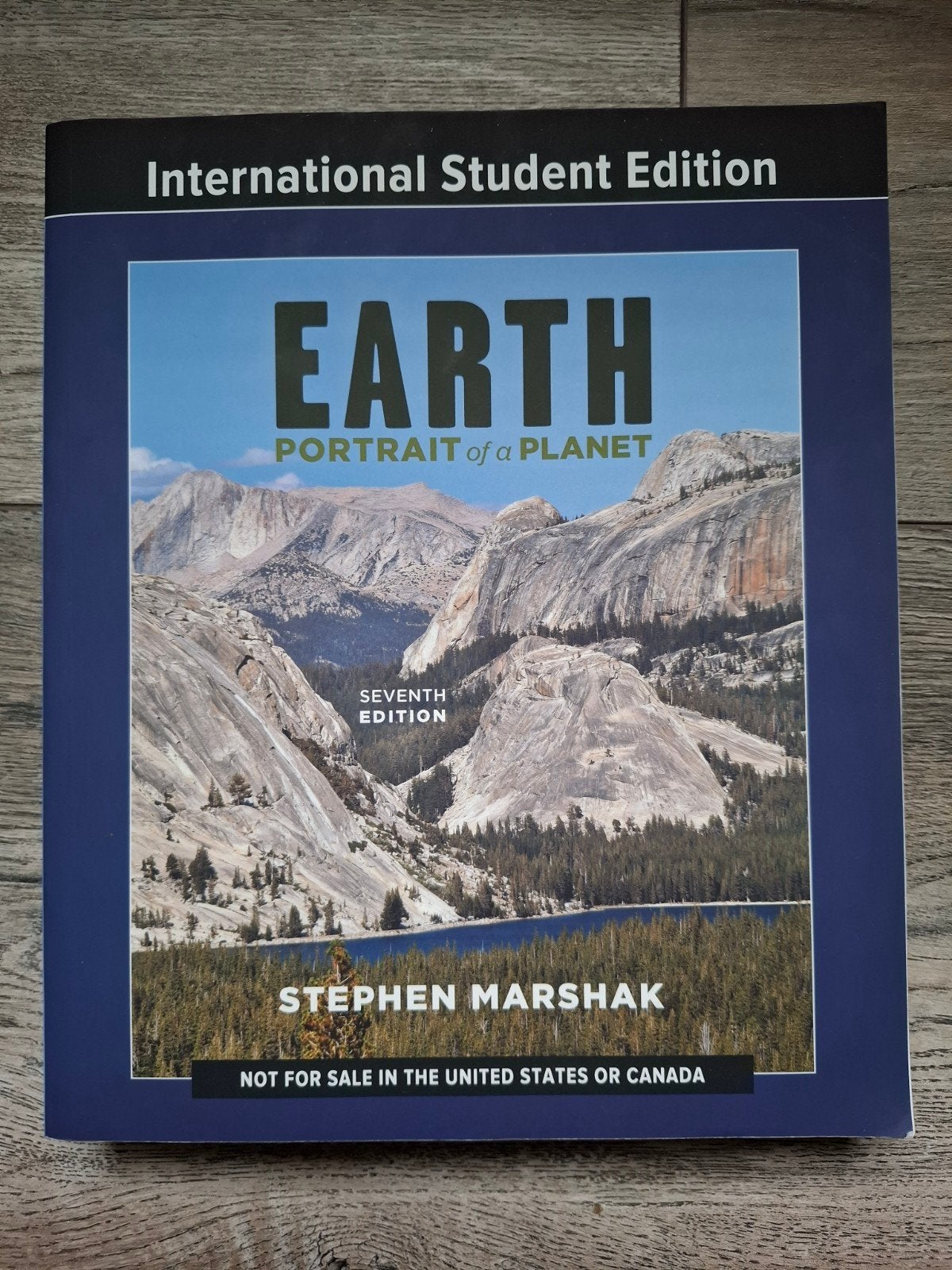 Earth: Portrait of a Planet, seventh edition, Boeken, Informatica en Computer, Nieuw, Ophalen of Verzenden, Overige onderwerpen