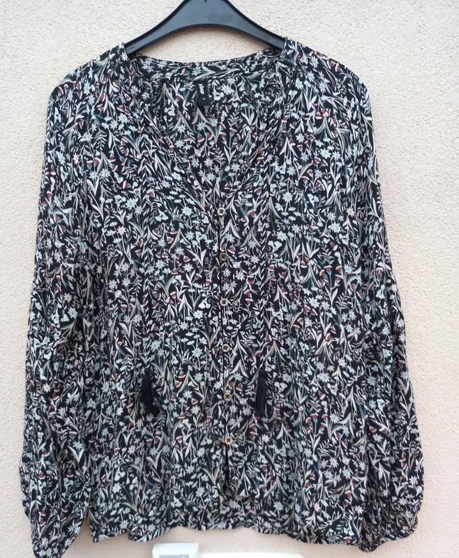 Blouse van Eksept. Maat M, Maat 38/40 (M), Zwart, Ophalen of Verzenden, Zo goed als nieuw
