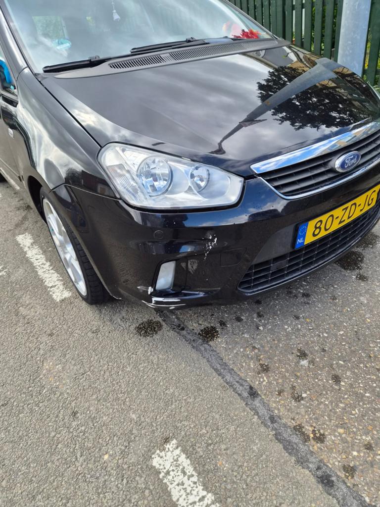 Ford C-Max 2.0 107KW 2008 Zwart, Auto's, Ford, Particulier, C-Max, Benzine, C, MPV, Handgeschakeld, Origineel Nederlands, Zwart