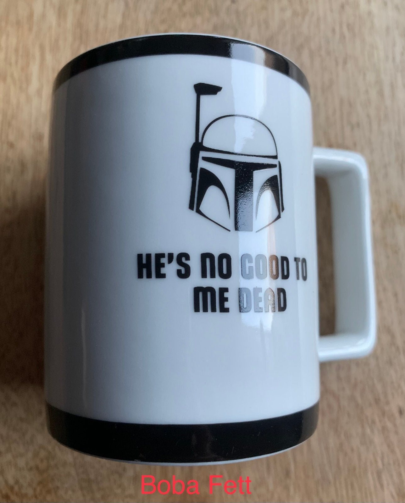 Star Wars: He’s No Good To Me (Boba Fett) Beker/Mok, Verzamelen, Ophalen of Verzenden