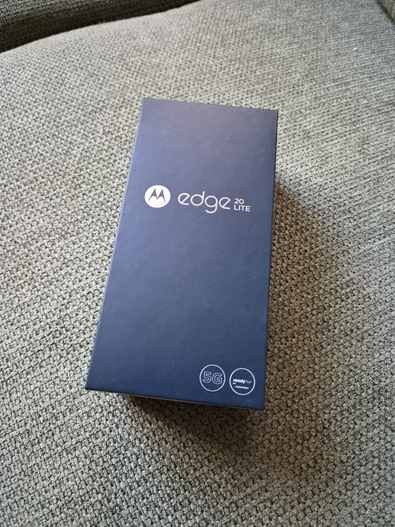 Motorola edge 20 lite 128gb in originele verpakking, Telecommunicatie, Gebruikt, Overige modellen, Zwart, Touchscreen