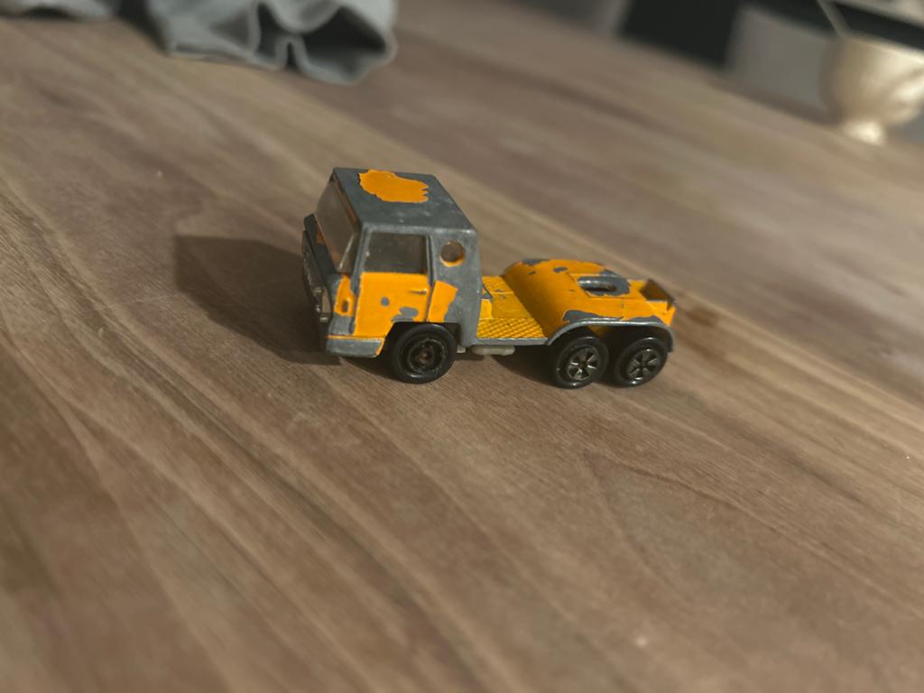 Vintage Majorette Bernard vrachtwagen - jaren '70, Ophalen of Verzenden, Gebruikt