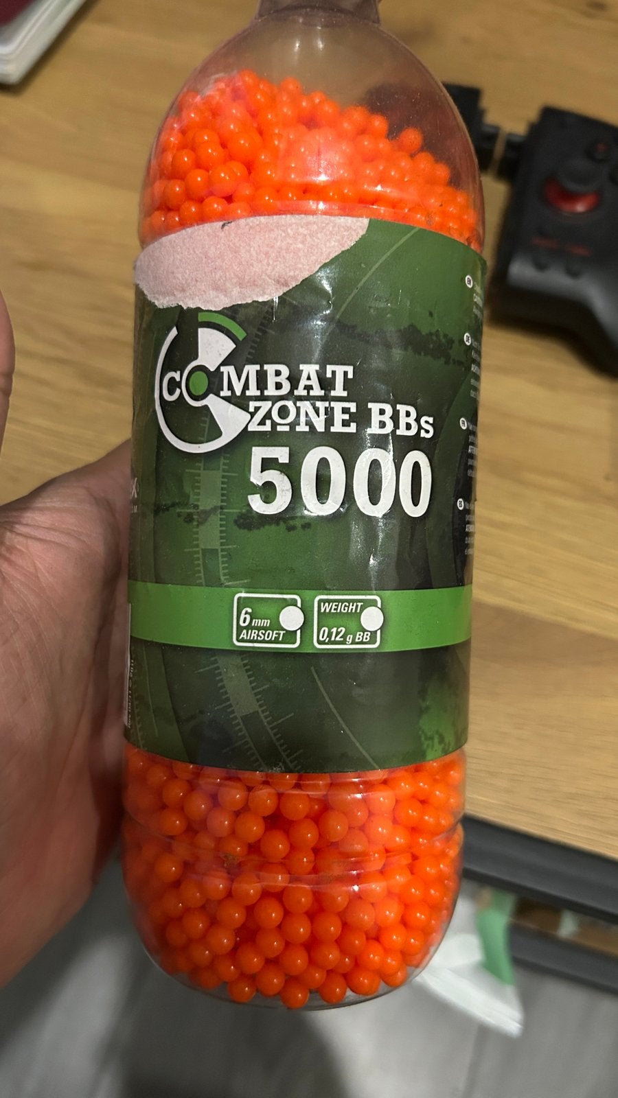 Combat Zone Airsoft BB's 6mm 0.12g Oranje 5000 stuks, Ophalen of Verzenden, Nieuw