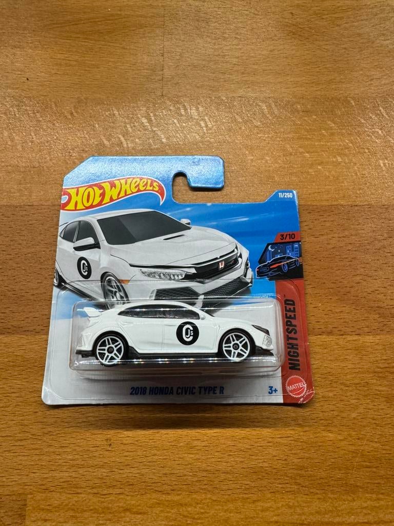 Hotwheels Honda Civic Type R, Ophalen of Verzenden, Zo goed als nieuw, Auto