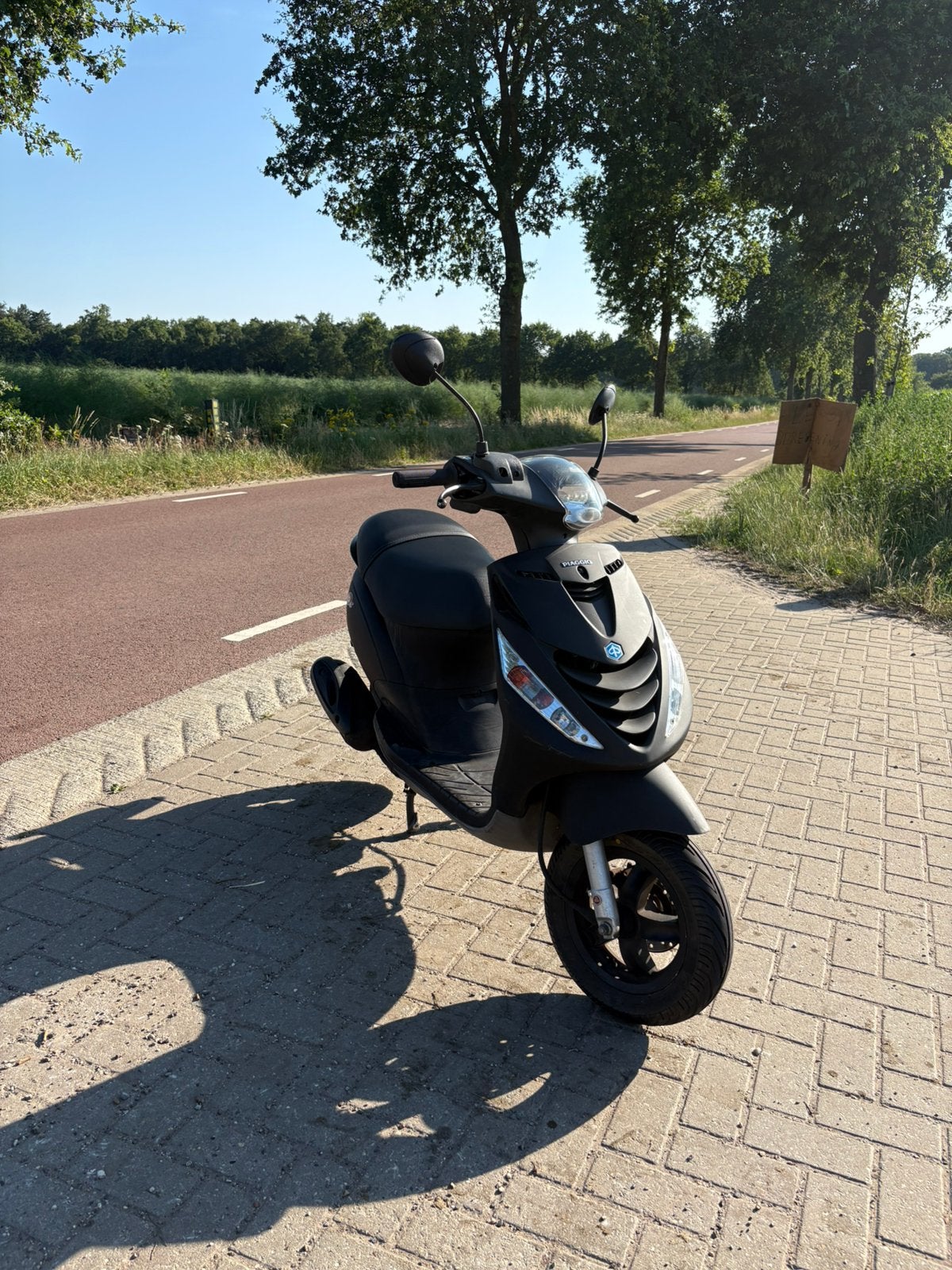 Zip 4t, snor, begrenzer., Fietsen en Brommers, Scooters | Piaggio, Ophalen, Gebruikt, Zip, Benzine