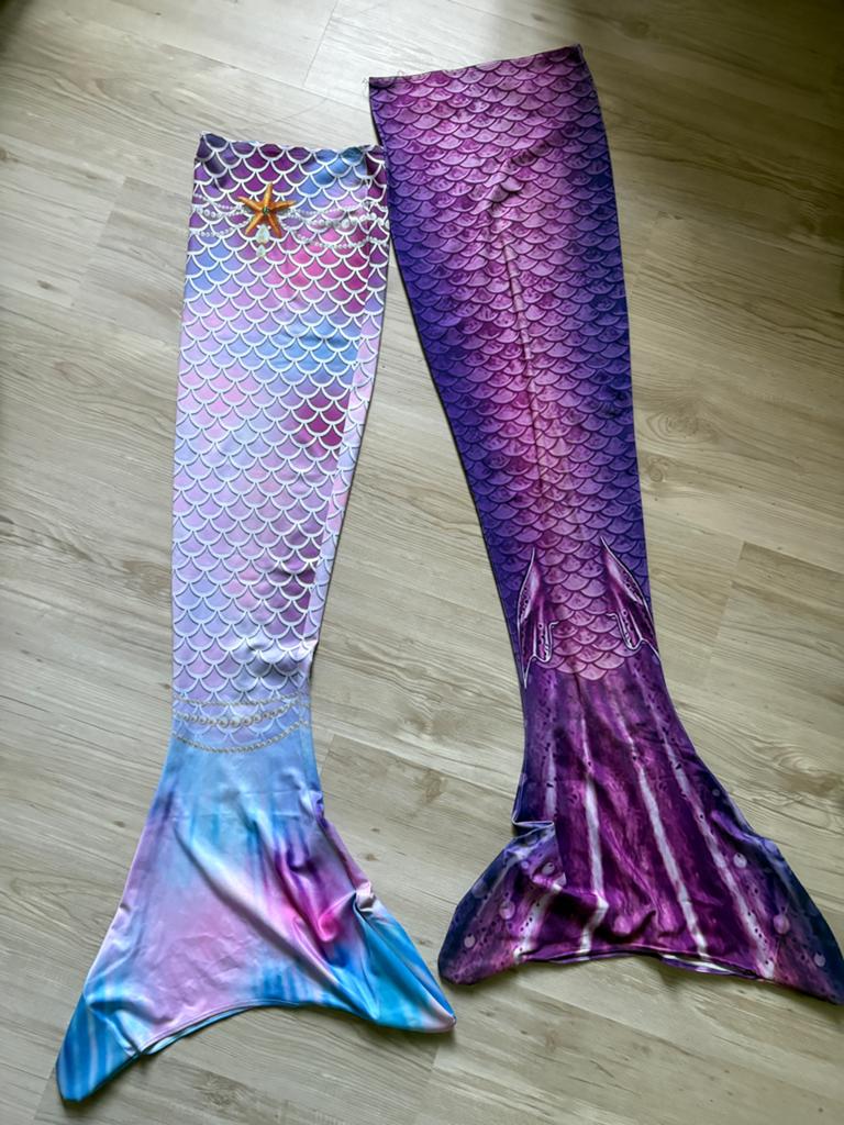 Zeemeermin staarten, Ophalen of Verzenden, Zo goed als nieuw, Meisje, Zwem-accessoire