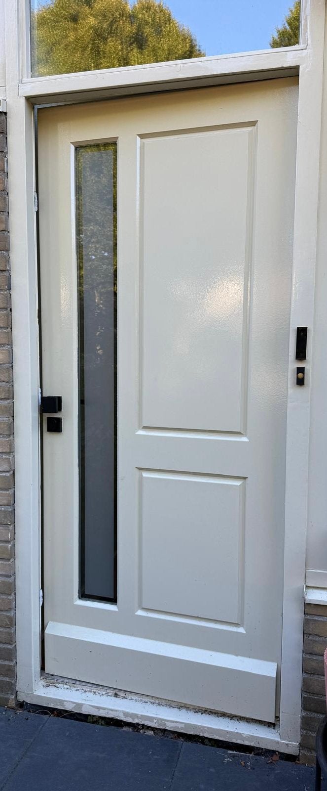 Z.G.A.N 923x2106mm voordeur met 3-puntsluiting (m2435188967), Ophalen, 80 tot 100 cm, 200 tot 215 cm, Glas