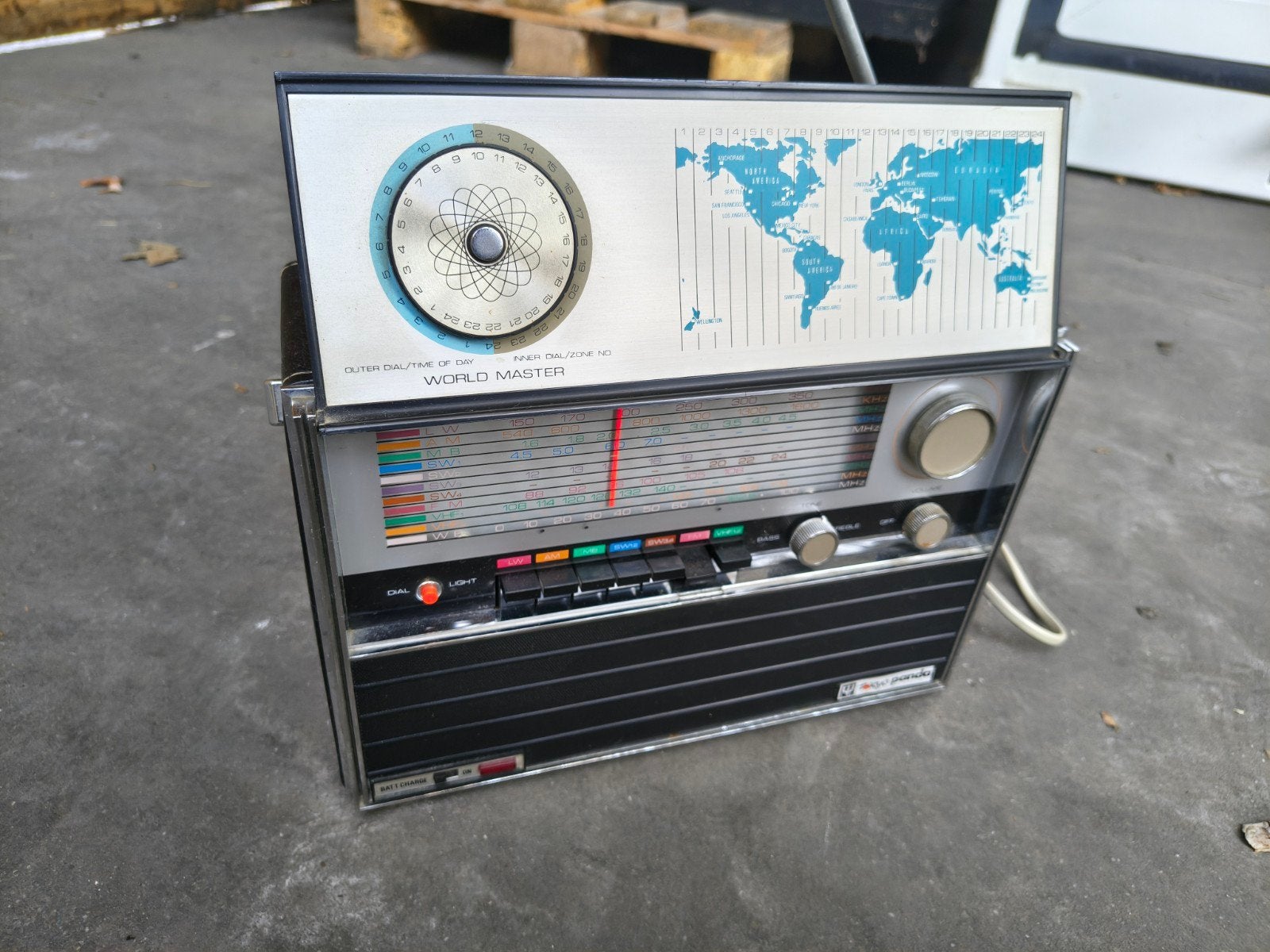 Vintage Tokyo Panda World Master NR-24F3C Wereldontvanger, Ophalen of Verzenden, Gebruikt, Wereldontvanger