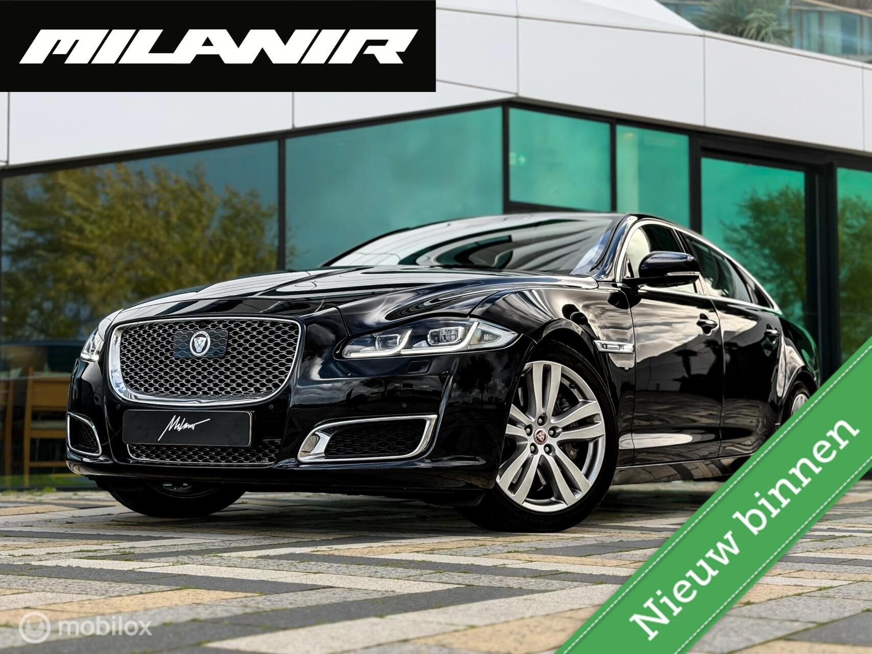 Jaguar XJ 3.0 V6 SC AWD Autobiography LWB |Alle opties|NL au, Auto's, Automaat, Gebruikt, Euro 6, 2995 cc