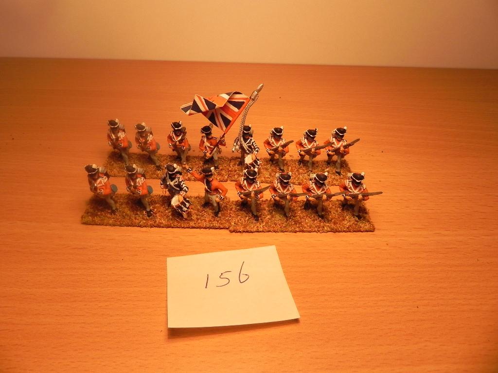 slag bij Waterloo,infaanterie,Engels(156)Hinchliffe, Ophalen of Verzenden, Nieuw, 1:35 tot 1:50, Figuur of Figuren