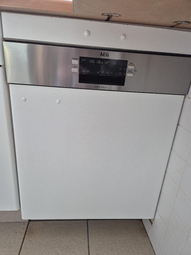 AEG Vaatwasser, Witgoed en Apparatuur, Vaatwasmachines, Ophalen, Gebruikt, Inbouw, Energieklasse A of zuiniger