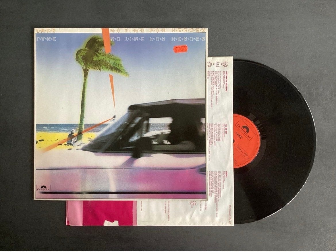 Lake - No Time For Heroes (LP), Ophalen of Verzenden, 12 inch, LP