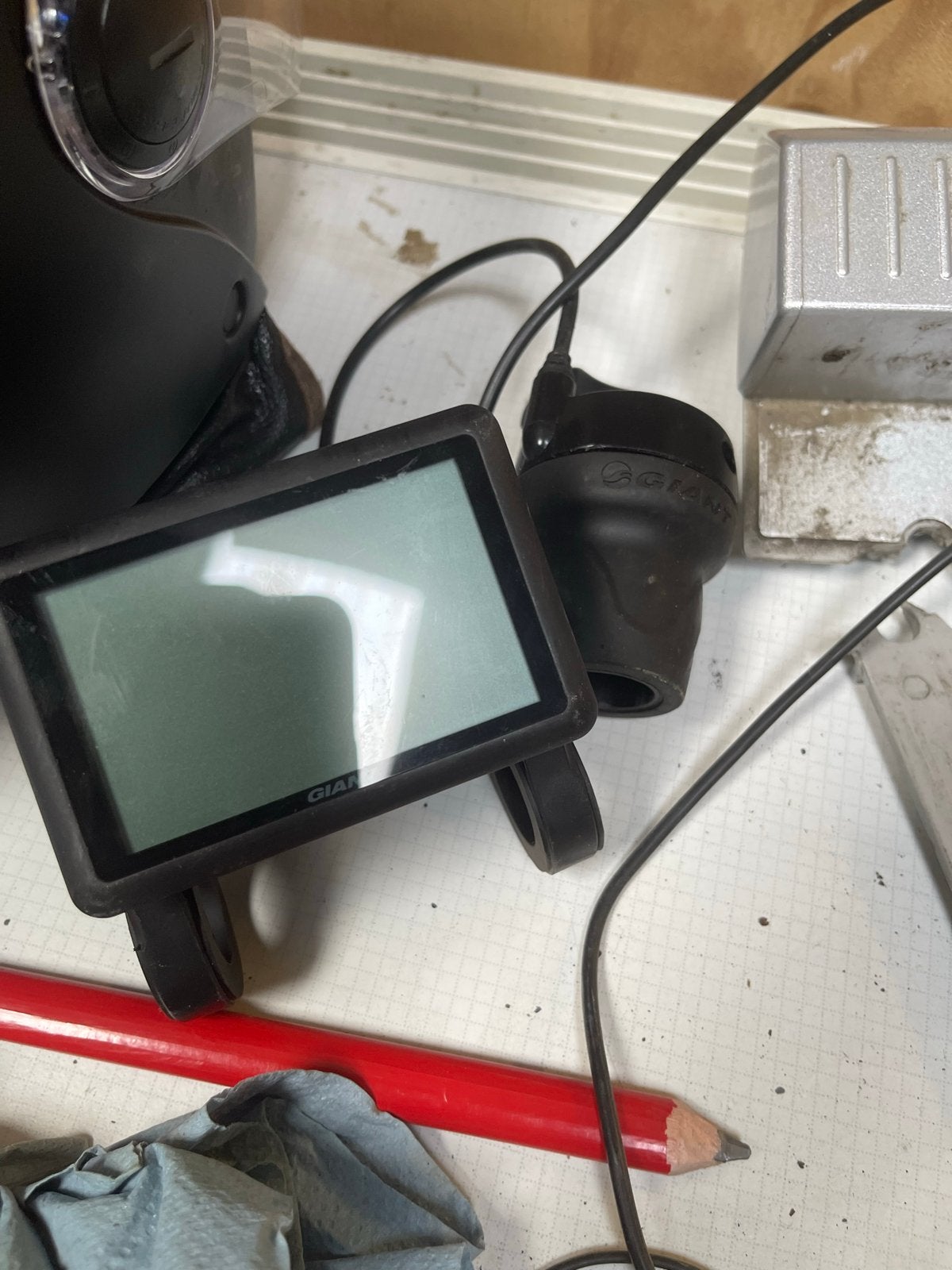 Giant display defect - voor onderdelen of reparatie, Ophalen of Verzenden, Gebruikt