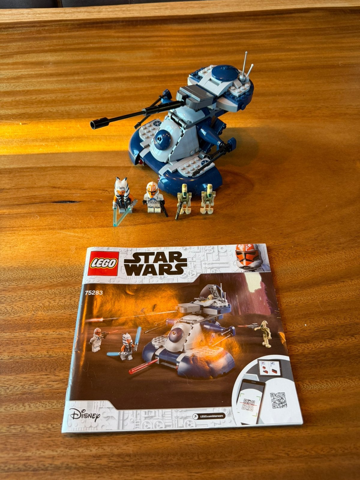 Lego star wars set 75283 Armored Assault Tank (AAT), Star Wars, Lego, Ophalen of Verzenden, Zo goed als nieuw