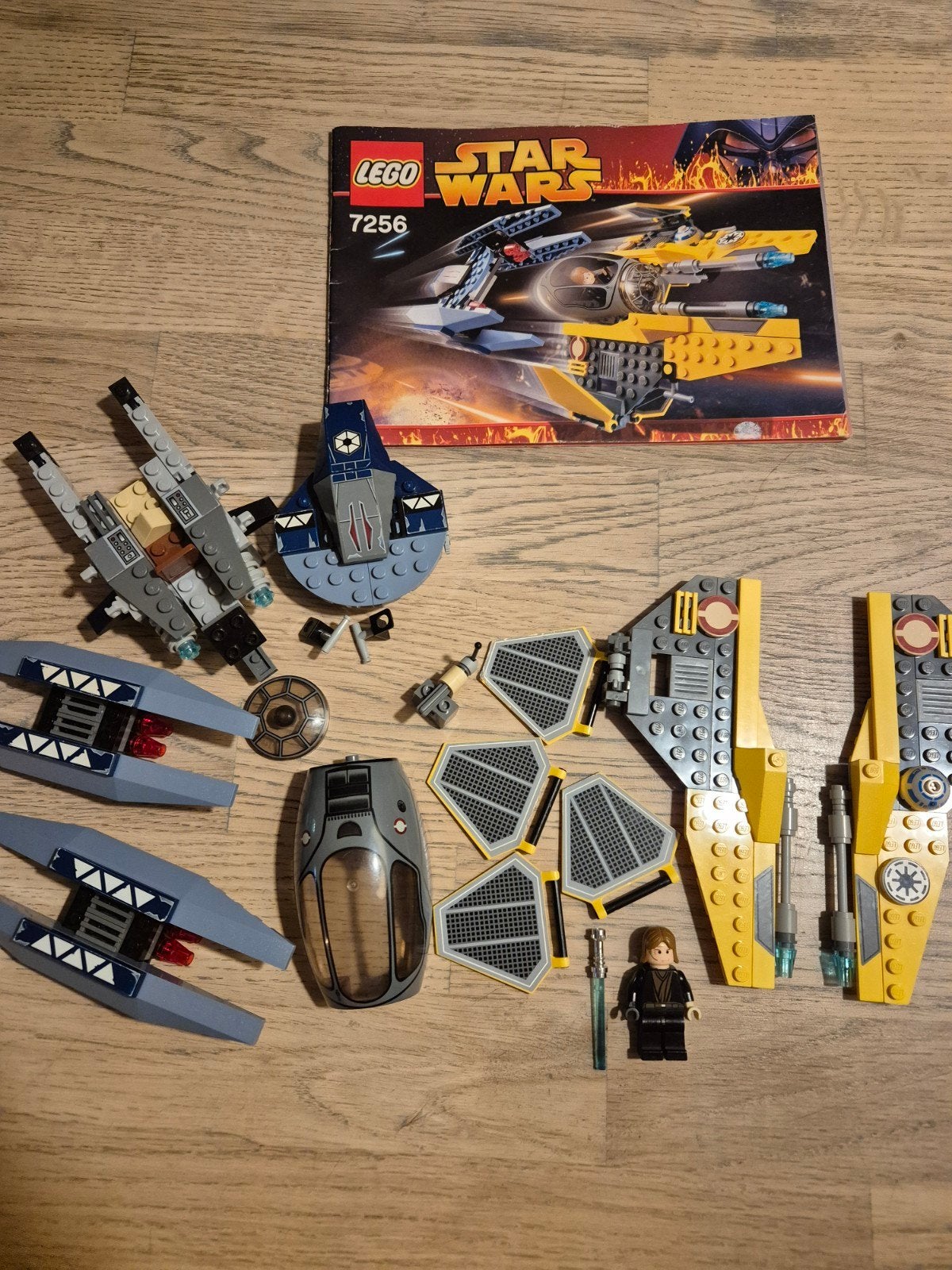 Lego Star Wars 7256 starfighter + vulture droid, Star Wars, Lego, Ophalen of Verzenden, Zo goed als nieuw