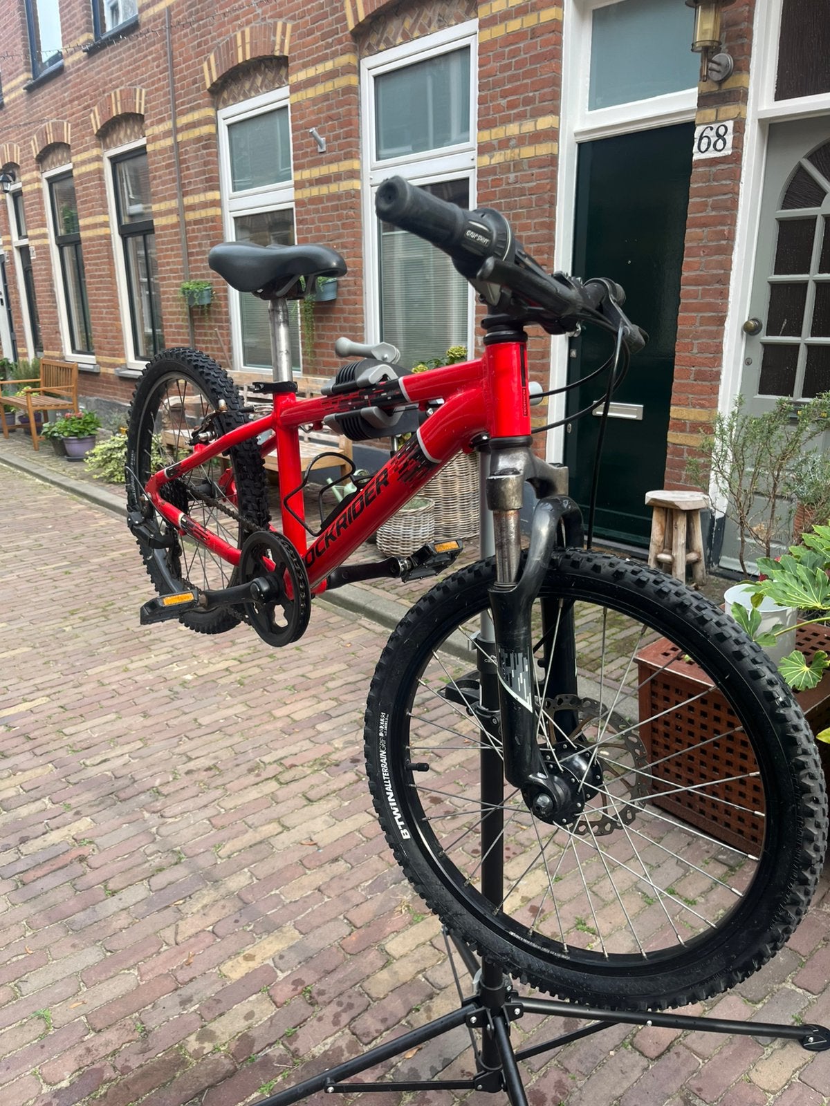 Rockrider st900 20 inch kids mtb, Gebruikt, Hardtail, Schijfrem, Ophalen