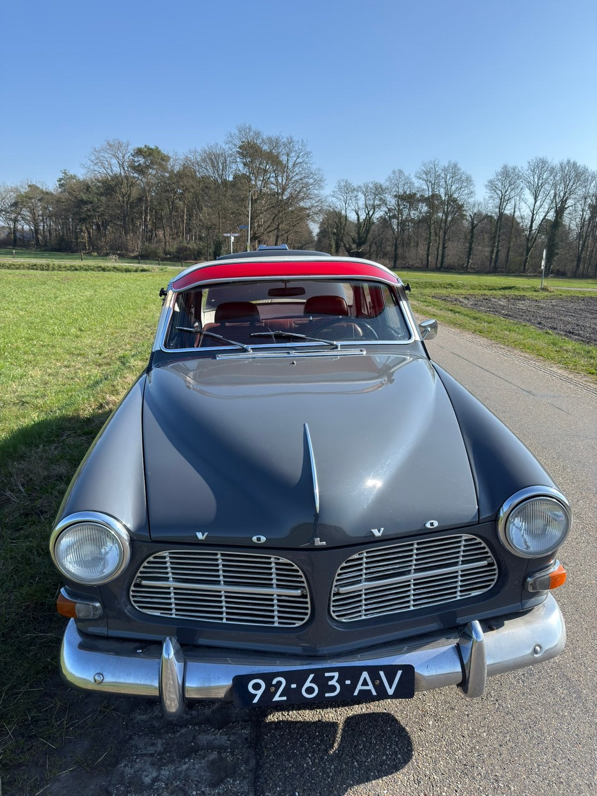 Volvo AMAZON P120 1.8 E 1966 Grijs, Auto's, Volvo, Overige modellen, 4 cilinders, Overige kleuren, Handgeschakeld