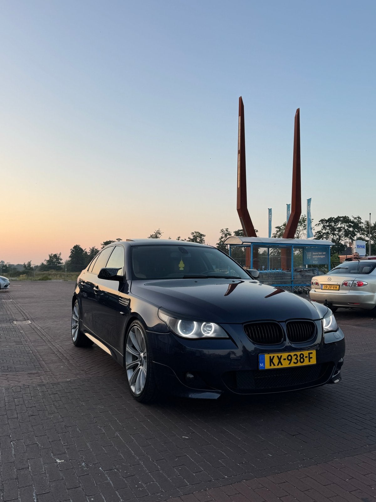 BMW 5-Serie 3.0I 530 2003 Blauw, Auto's, 2171 cc, Achterwielaandrijving, Blauw, 11 km/l