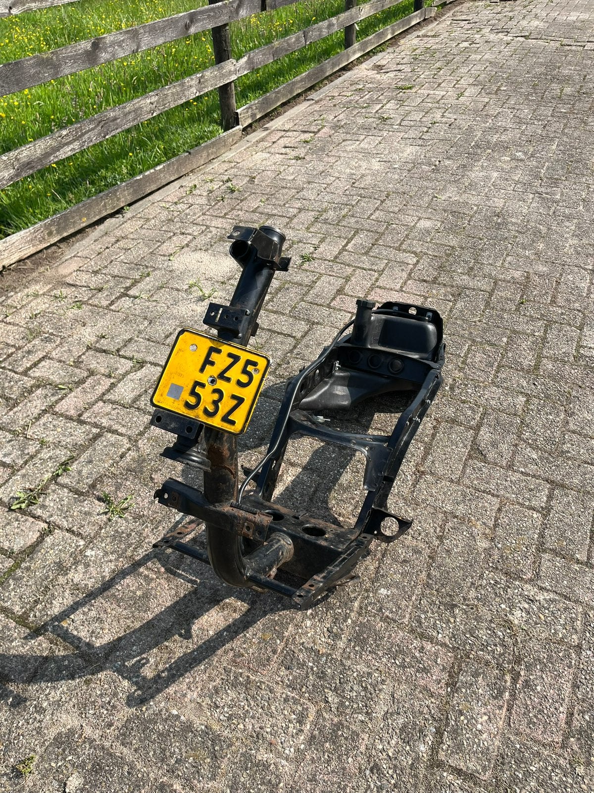 Piaggio Zip frame met WOK, Fietsen en Brommers, Ophalen of Verzenden, Zo goed als nieuw, Overige modellen