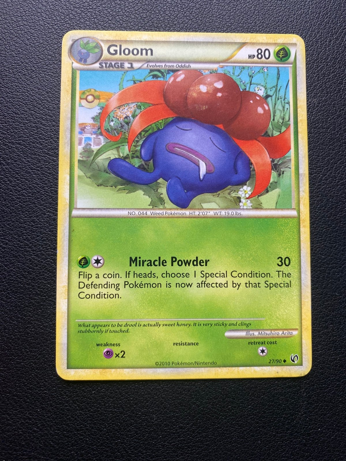 Gloom - Undaunted - 27/90 - Pokemon kaart, Ophalen of Verzenden, Zo goed als nieuw