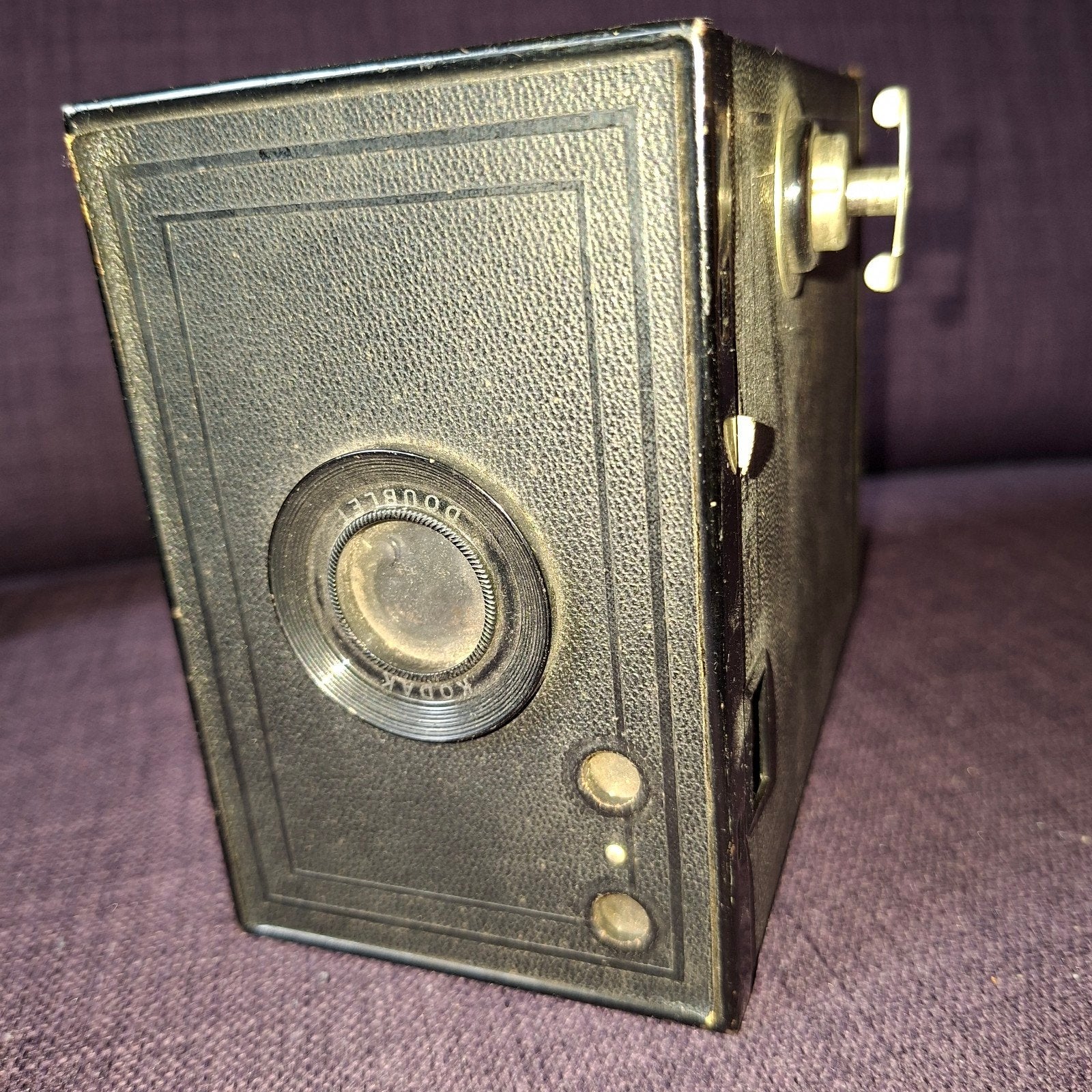Antieke Kodak No. 2A Brownie Special Boxcamera, Ophalen, Kodak