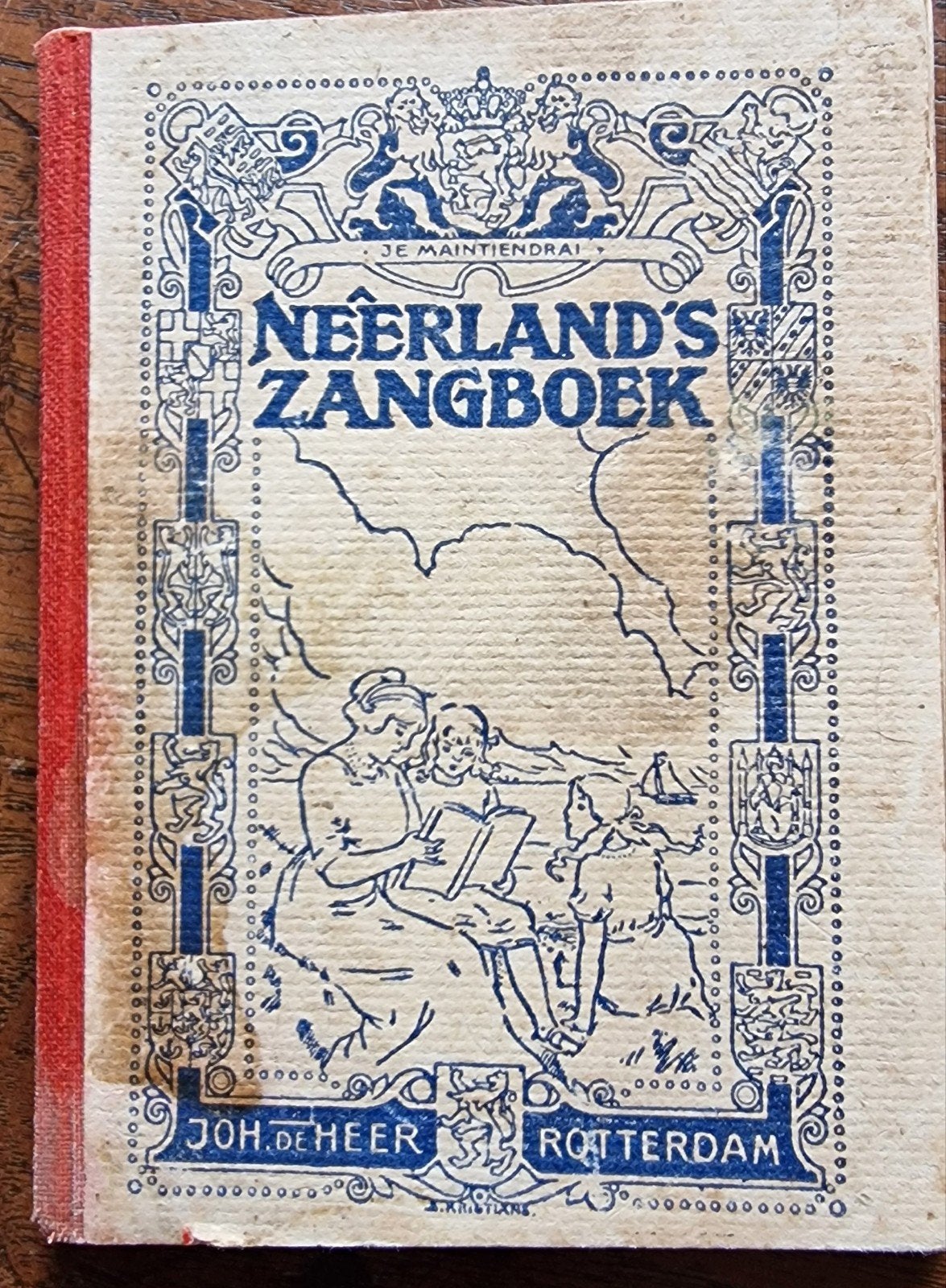 Neerlands Zangboek - Muziek Uitgave, Ophalen of Verzenden, Gelezen, Genre of Stijl, Joh. de Heer