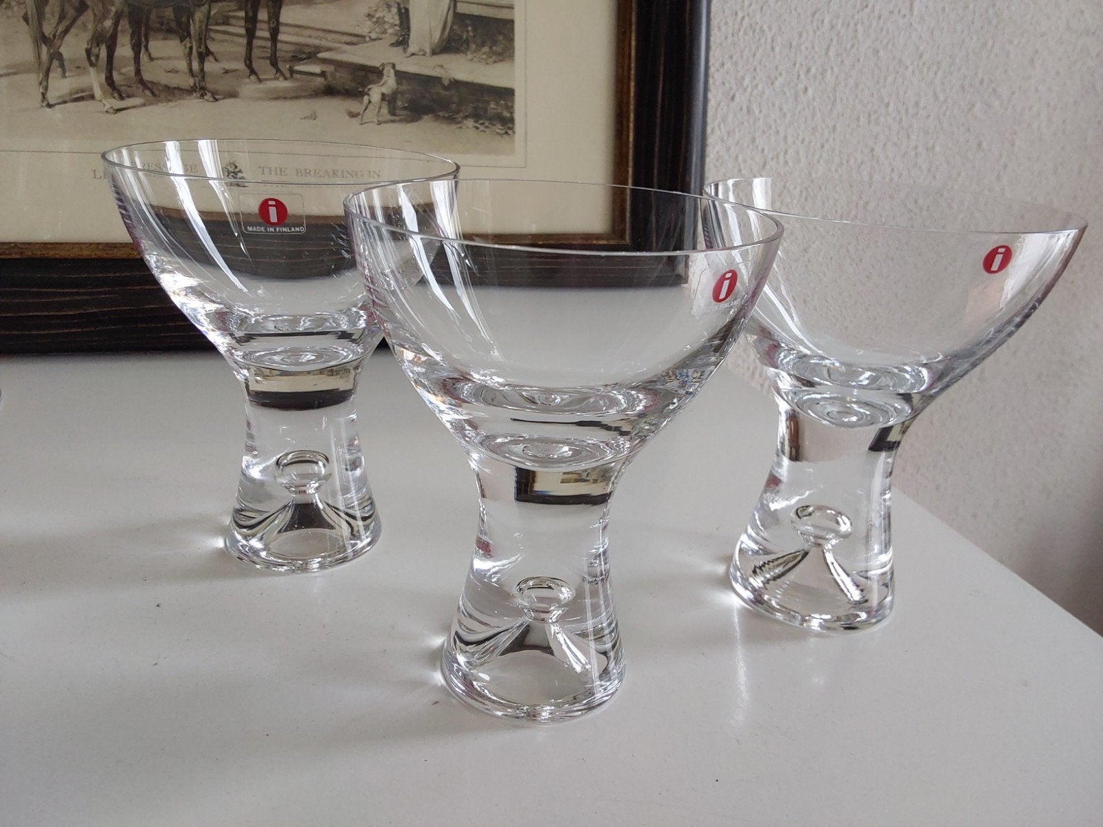 Iittala Ultima Thule Glazen - Set van 3, Ophalen of Verzenden