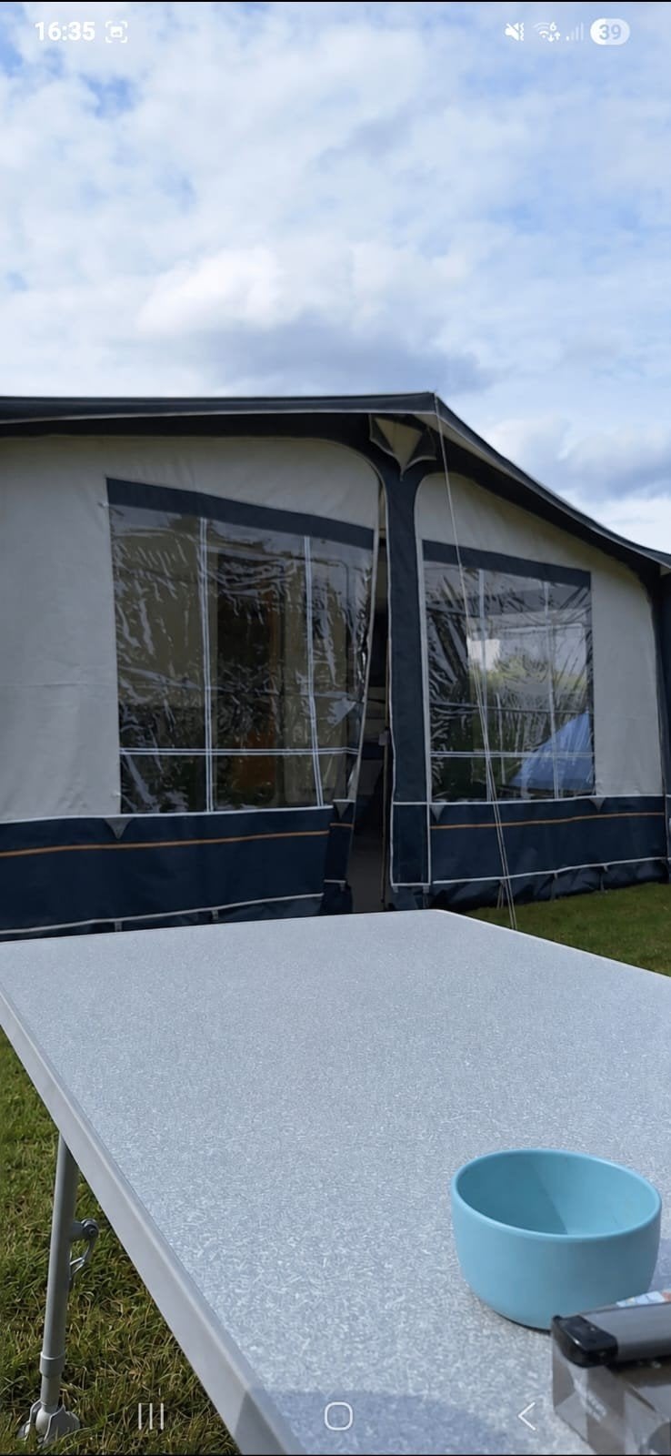 Zijwanden incl. gordijnen voortent dorema maat 11 (900-92, Caravans en Kamperen, Ophalen, Gebruikt