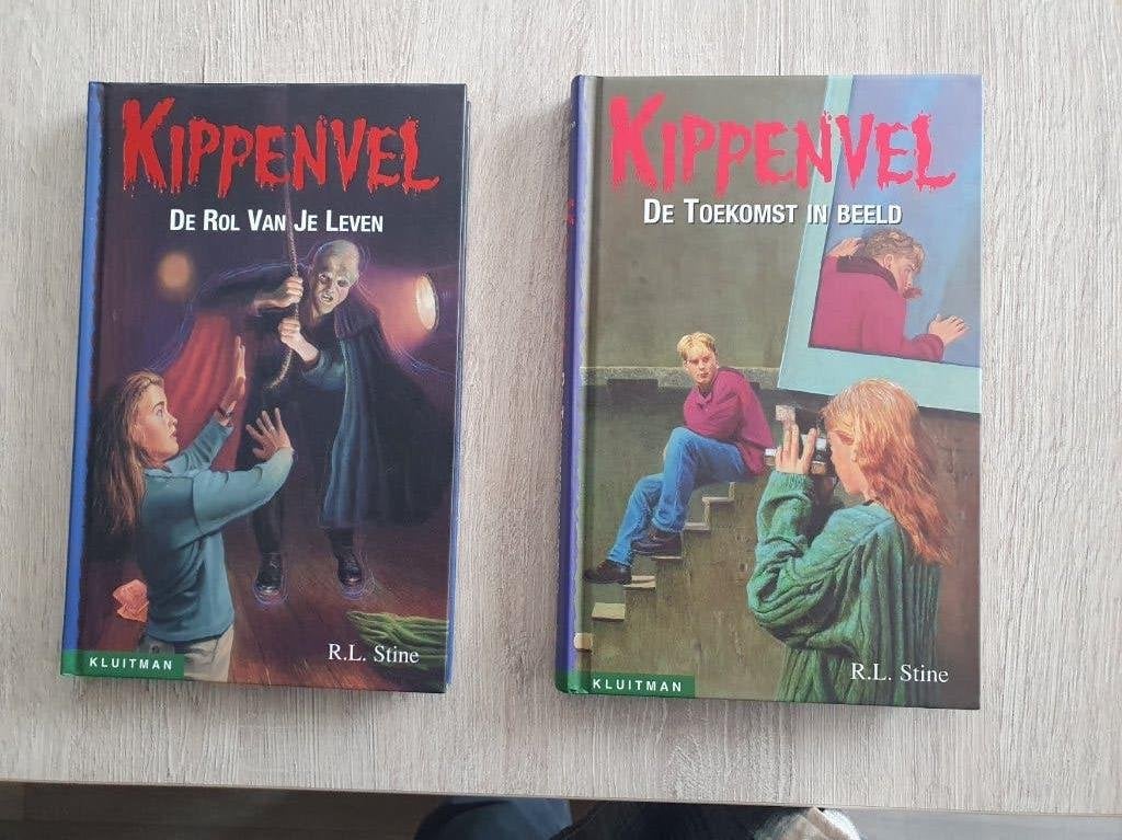 2 Kippenvel boeken R.L. Stine, Boeken, Kinderboeken | Jeugd | 10 tot 12 jaar, Ophalen of Verzenden, Zo goed als nieuw, Fictie