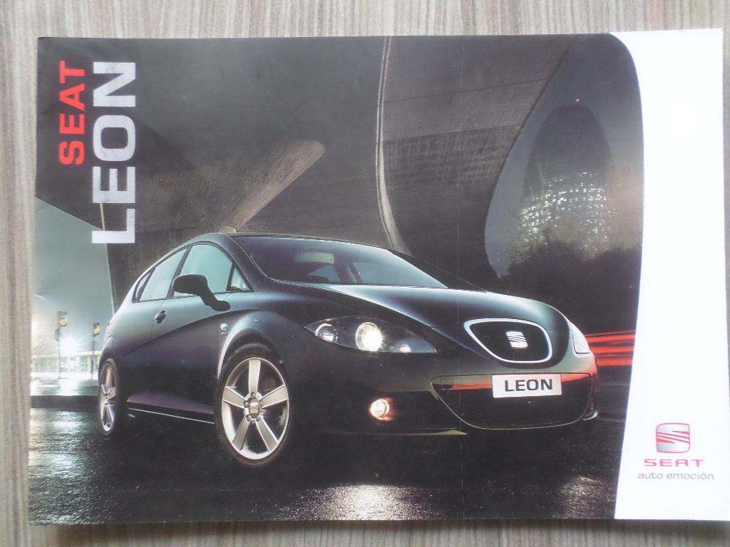 Seat Leon Brochure, Ophalen of Verzenden, Zo goed als nieuw, Overige merken