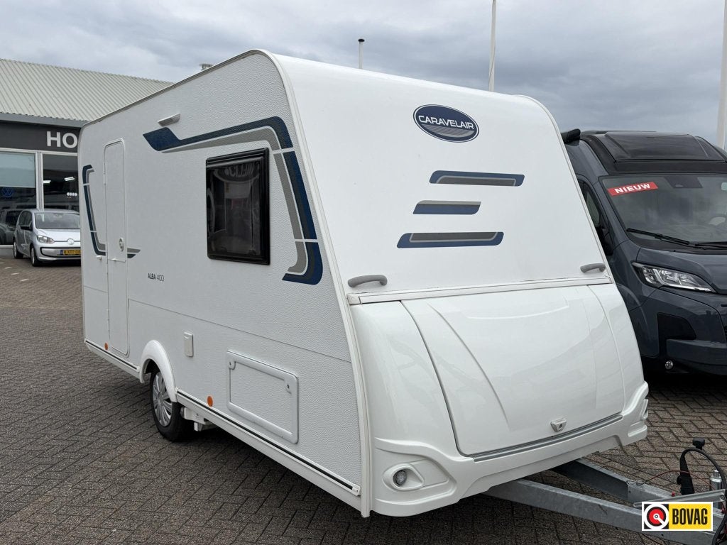 Caravelair Alba 400 MOVER/VOORTENT/LUIFEL, Caravans en Kamperen, Bedrijf, Tot en met 3, Schokbreker, 4 tot 5 meter